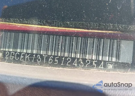 2005 Chevrolet Silverado 1500 Z71 from USA, damaged, VIN 2GCEK13T651243254